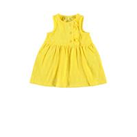 NAME IT BABY jersey jurk Florina met biologisch katoen geel