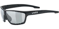 Uvex Fahrradbrille Sportstyle 706, schwarz, OneSize