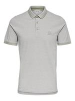 only&sons Only & Sons Männer Poloshirt onsStan Life Fitted Noos in grau