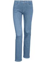 Mac Jeans "Dream Skinny", Used-Look, Slim Fit, uni, für Damen, babyblau