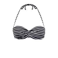 s.Oliver RED LABEL Beachwear Bandeau-bikinitop HILL gestreept