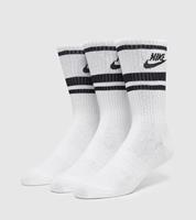 Nike 3 Pack Essential Crew Socks, wit