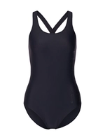 Esprit Badeanzug, Marken-Print, kreuzende Träger, für Damen, schwarz, 44, 44