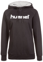 Hummel Go Cotton Logo Hoodie - Zwart Dames