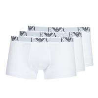 EMPORIO ARMANI Pants, 3er-Pack, Logo-Bund, uni, für Herren, weiß