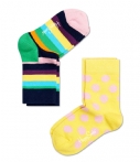 Happy Socks Sokken Kids Socks Stripe Blauw