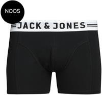 jackandjones Jack and Jones JACSENSE Boxershort Zwart 2-Pack