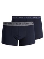 Jack & jones 2-pack Boxershorts Heren Blauw