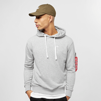 alphaindustries Alpha Industries Männer Hoody X-Fit in grau