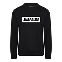 Subprime Sweater block black zwart