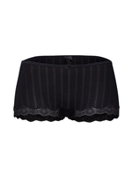 Calida Panty "Etude Toujours", Spitzen-Bordüre, Streifen, schwarz