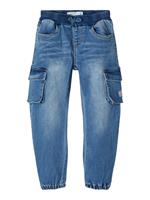 nameit NAME IT Power Stretch Baggy Fit Jeans Heren Blauw