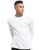 Lacoste Herren Lacoste Sport Baumwoll T-Shirt mit Rundhals - Weiß 