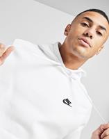 Nike Hoodie Sportswear Club Fleece, white/black, S