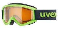 Uvex Skibrille speedy pro, lightgreen sl/lasergold grün