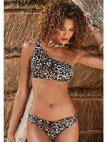 Lascana Bikinibroekje Lexa in strak brasil-model met schulprandjes