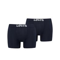 Levi's Basic Boxershortslim Fit Passform, 2er Pack, für Herren, blau