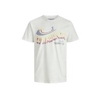 JACK & JONES ORIGINALS T-shirt met printopdruk wit