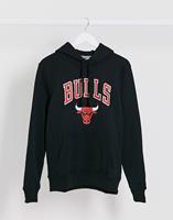 Newera Chicago Bulls Black Pullover Hoodie
