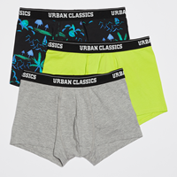 urbanclassics Urban Classics Männer Boxershorts 3-Pack in grau