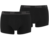 puma Basic 2-Pack Boxershorts Zwart