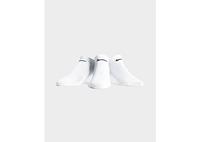 Nike 3 paar laag gesneden sokken - White/Black - Heren