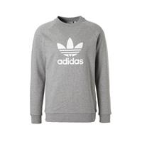 Adidas Sweater Trefoil Crew, Grau