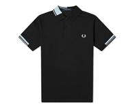 Fred Perry - Abstract Collar Polo Shirt - Asymmetrische Polo