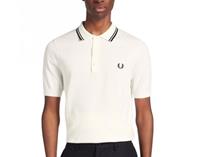 Fred Perry - Twin Tipped Knitted Shirt - Poloshirt Heren