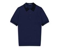 Fred Perry Abstract Tipped Knitted Shirt - Gebreid Shirt