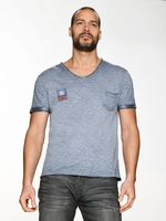 Top Gun T-Shirt schlicht 3157, dark blue