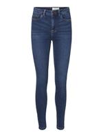 Noisy May Nmcallie High-waist Skinny Jeans Dames Blauw