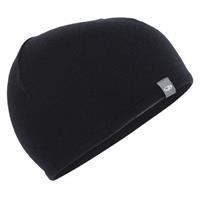 Icebreaker Muts pocket hat black gritstone heather