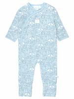 Feetje Schlafanzug mit Klappfuß We Are Family blau