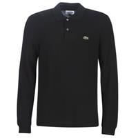 Lacoste Longsleeve Polo Basic Langarmshirts schwarz Herren 