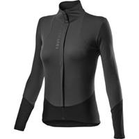 Castelli Women's Beta ROS Jacket  - Dark Gray-Black