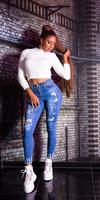cosmodacollection Sexy skinny youre great jeans blauw