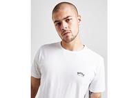 BOSS Curved Logo Short Sleeve T-Shirt, White