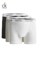Calvin Klein Pants, 3er-Pack, Low Rise, Logo-Bund, für Herren, weiß/schwarz/grau
