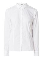 Marc O'Polo Overhemdblouse Blouse, kent collar, long sleeved, slim fit, classic style,