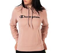 Champion Hooded Sweatshirt Fleece Women rosa/schwarz Größe L
