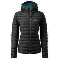 Rab - Women's Microlight Alpine Jacket - Donsjack, zwart