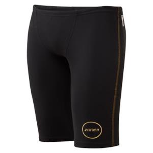 Zone3 FINA Approved MF-X Performance Gold Jammer Badehose (knielang) - Jammer Badehosen