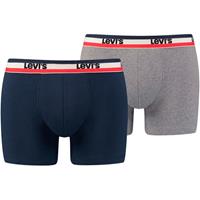 Levi's Pants, 2er-Pack, Baumwollstretch, für Herren, blau/grau