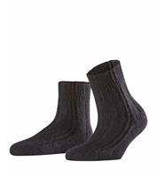 Falke Socken „Bedsock 47470", Angoramischung, für Damen, schwarz