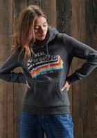 Superdry Hoodie Vintage Logo centrale zak