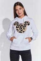 COURSE Hoodie Mickey Mouse Flock