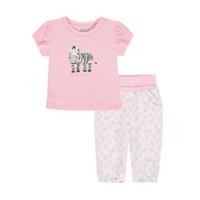 KANZ Tunika und Leggings 2tlg.Set Little Zebra Leggings für Mädchen rosa Mädchen 