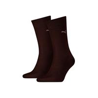 Puma Herren Socken, 2er Pack -  Classic Casual, Business, Kurzsocken Socken braun Herren 