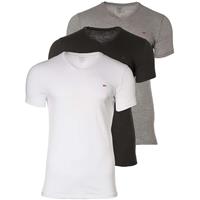 Diesel Herren T-Shirt 3er Pack - Michael All-Timers, V-Neck, Kurzarm, Cotton Stretch Unterhemden mehrfarbig Herren 